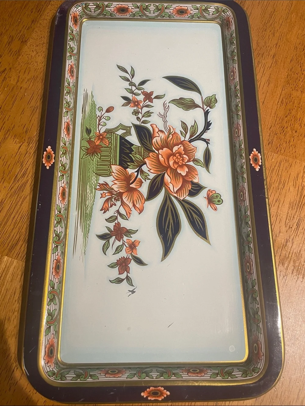 Vintage Daher Decorated Ware Tray